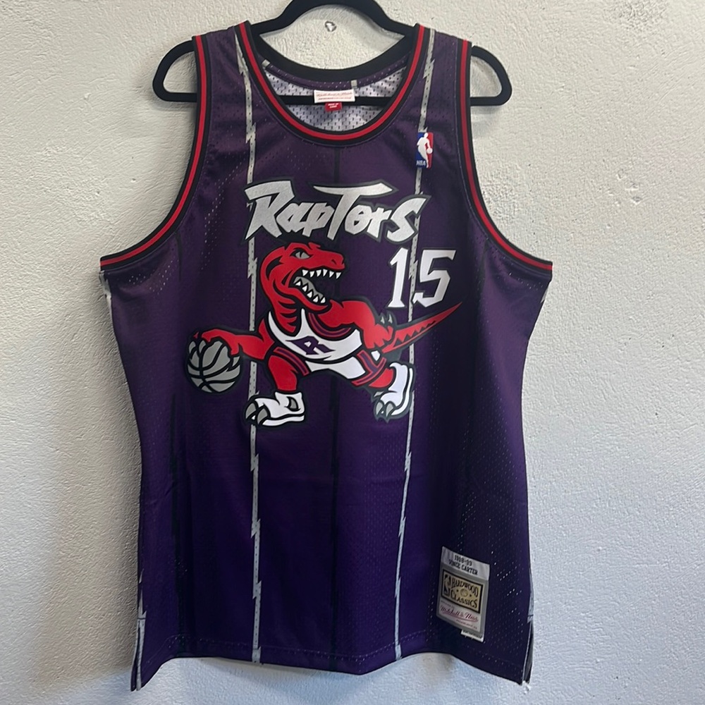 Vince Carter Toronto Raptors Mitchell & Ness Swingman Jersey. Hardwood Classics